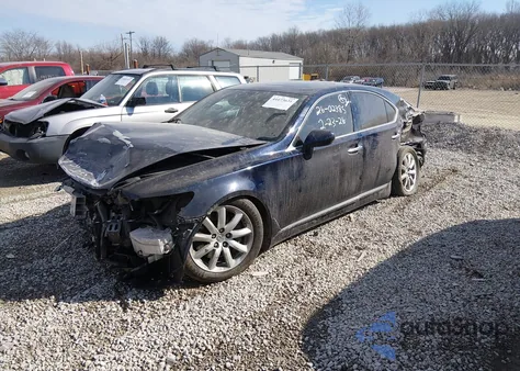 2009 Lexus Ls 460 from USA, damaged, VIN JTHCL46FX95003753